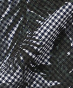 JOSEPH ABBOUD 【イージーケア】リーフ柄 ライトウェーブハーフパンツ