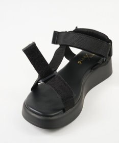 BONTRE 【pied du lapan/ピエドラパン】厚底ベルクロスポーツサンダル/50752ZI