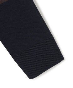 ICB 【洗える】 シンセティックダブルフェイス ラガーニットプルオーバー