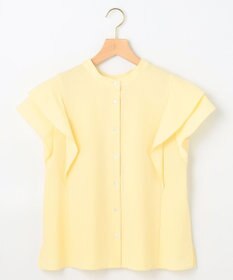 組曲 【前後着用可】ドライタッチダブルフレア ブラウス