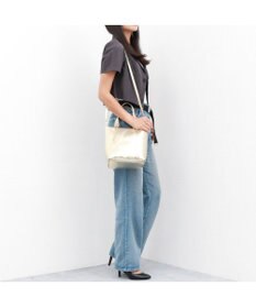 UNBILLION カシュカシュ cachecache / クラッシュメタリック2wayミニトート