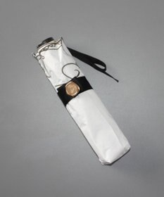 AURORA テレビで紹介！Beaurance ビューランス カリグラフィー刺しゅう柄 晴雨兼用パラソル (折りたたみ)