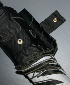 AURORA テレビで紹介！Beaurance ビューランス カリグラフィー刺しゅう柄 晴雨兼用パラソル (折りたたみ)