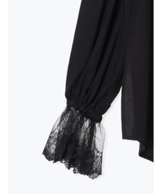 Te chichi レースカフスボリュームスリーブブラウス