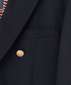 J.PRESS YORK STREET 【UNISEX】ダブルブレザー / 6B / 金釦 / 背抜き