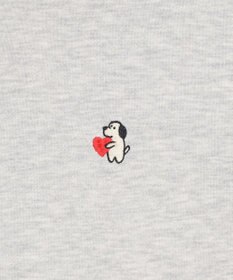 WEGO 【ユニセックス着用ITEM/SMLサイズ展開/裏起毛】ワンポイント刺繍プルパーカー