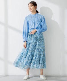 組曲 レースコンビタックディテール ブラウス