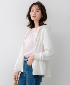 組曲 マシュマロタッチ裏毛 パーカー