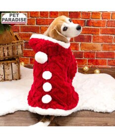 PET PARADISE ペットパラダイス サンタ ポンチョ 2025 中型犬 大型犬