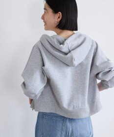 AMERICAN HOLIC ラメミニ裏毛ショートＺＩＰパーカー