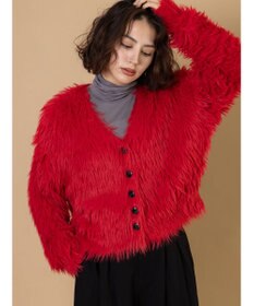 Te chichi 【R by Te chichi】シャギーカーディガン《2025winter catalog item》