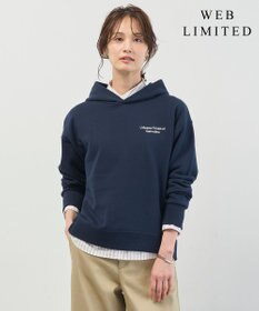 J.PRESS LADIES 【WEB限定】ロゴ裏毛 パーカー