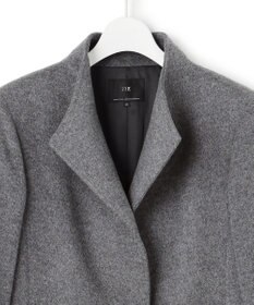 23区 L ウールカシミヤビーバー スタンドカラー  コート