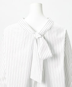 23区 【GOLD LABEL】コットンニドム 2WAYボウタイ ブラウス