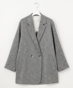 自由区 【洗える】ライトネップツイルジャケット コート