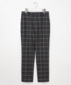 J.PRESS LADIES L 【洗える】チェルビックチェック テーパード パンツ
