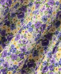 ANY KIDS ドッキング花柄カットソー