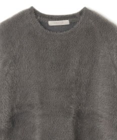 UNFILO L ナイロンシャギー  ハーフスリーブ プルオーバー