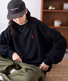WEGO U.S. POLO ASSN.|別注ワンポイントスウェットプルオーバー