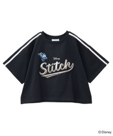 Green Parks スティッチ／メタルプリントクロップドミニ裏毛プル