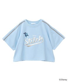 Green Parks スティッチ／メタルプリントクロップドミニ裏毛プル