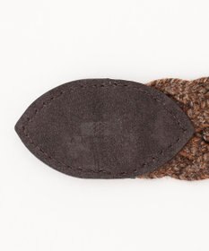 JOSEPH ABBOUD スウェードコンビメッシュ ベルト