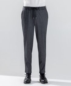 JOSEPH HOMME 新素材【ストレッチ/セットアップ対応】シルキーウールジャージー    ドロスト付テーパードパンツ / PEGG CONVERTIBLE