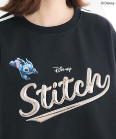 Green Parks スティッチ／メタルプリントクロップドミニ裏毛プル