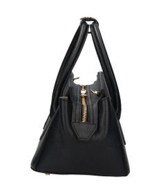 INTER-CHAUSSURES 【CHRISTIAN VILLA】シュリンクレザーハンドバッグ