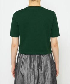 uncrave コットンミラノ ショート丈 Tシャツ（uncrave WHITE）