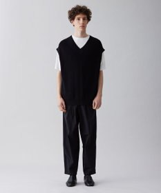 UNFILO MENS イージーケア ニットベスト [23年春夏商品]