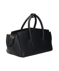 INTER-CHAUSSURES 【CHRISTIAN VILLA】シュリンクレザーハンドバッグ