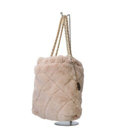 INTER-CHAUSSURES 【MARCO MASI】チェーンハンドルフェイクファーバッグ