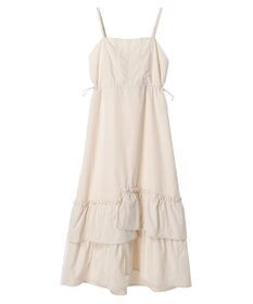 earth music&ecology ドロストティアードキャミワンピース