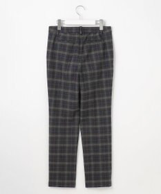 J.PRESS LADIES L 【洗える】チェルビックチェック テーパード パンツ