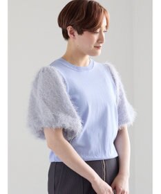 Te chichi シャギーバルーンスリーブニット