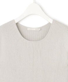 ICB 【UVカット・洗える】 オーガニックコットンリブ ノースリーブニット