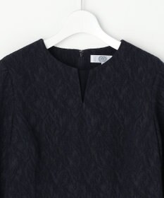 J.PRESS LADIES S ボタニカルジャガード ワンピース