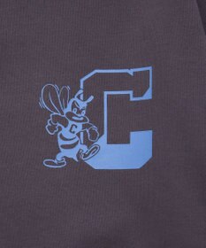 earth music&ecology チャンピオン　ｅｍａｅプリント裏毛プルオーバー