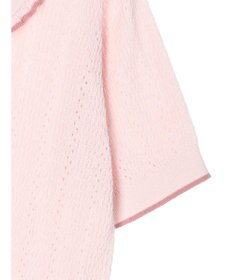 earth music&ecology フリルニットポロ