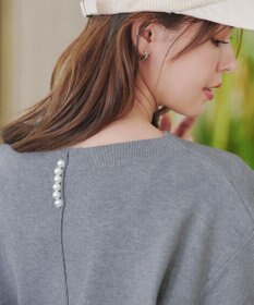 Tiaclasse 【安田美沙子さん着用・新色追加・洗える】ボリュームパフスリーブニット