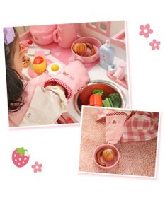 Mother garden マザーガーデン 野いちご ミトン