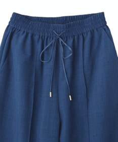 YECCA VECCA 【UVカット】サラサライージーワイドパンツ