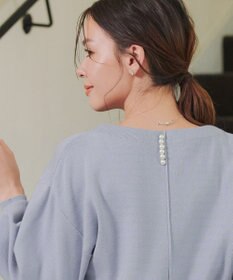 Tiaclasse 【安田美沙子さん着用・新色追加・洗える】ボリュームパフスリーブニット