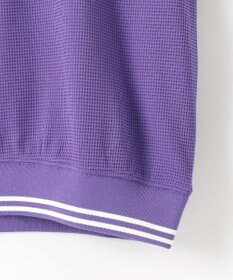 PW CIRCULUS 【WOMEN】ワッフルハーフジップポロ ゴルフウェア レディース