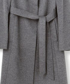 23区 L ウールカシミヤビーバー スタンドカラー  コート