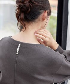 Tiaclasse 【安田美沙子さん着用・新色追加・洗える】ボリュームパフスリーブニット