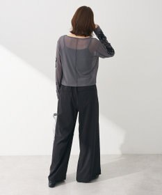 Green Parks ・ＥＬＥＮＣＡＲＥ　ＤＵＥ　コード刺繍シアーロンＴ