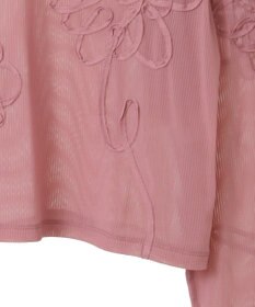 Green Parks ・ＥＬＥＮＣＡＲＥ　ＤＵＥ　コード刺繍シアーロンＴ