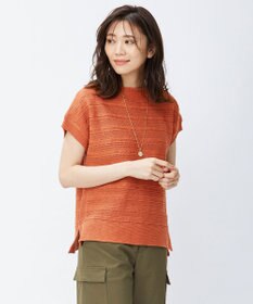 J.PRESS LADIES 【洗える】ヘンプレイヤード ニット